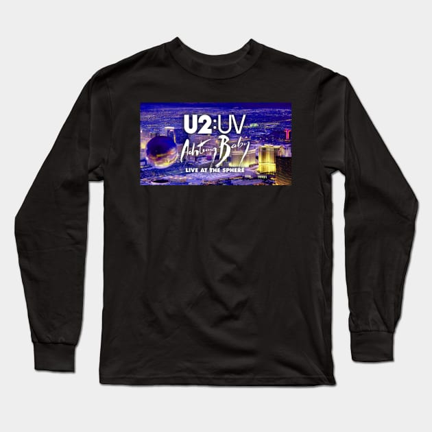 U2 : UV achteing baby Long Sleeve T-Shirt by gingerbread37